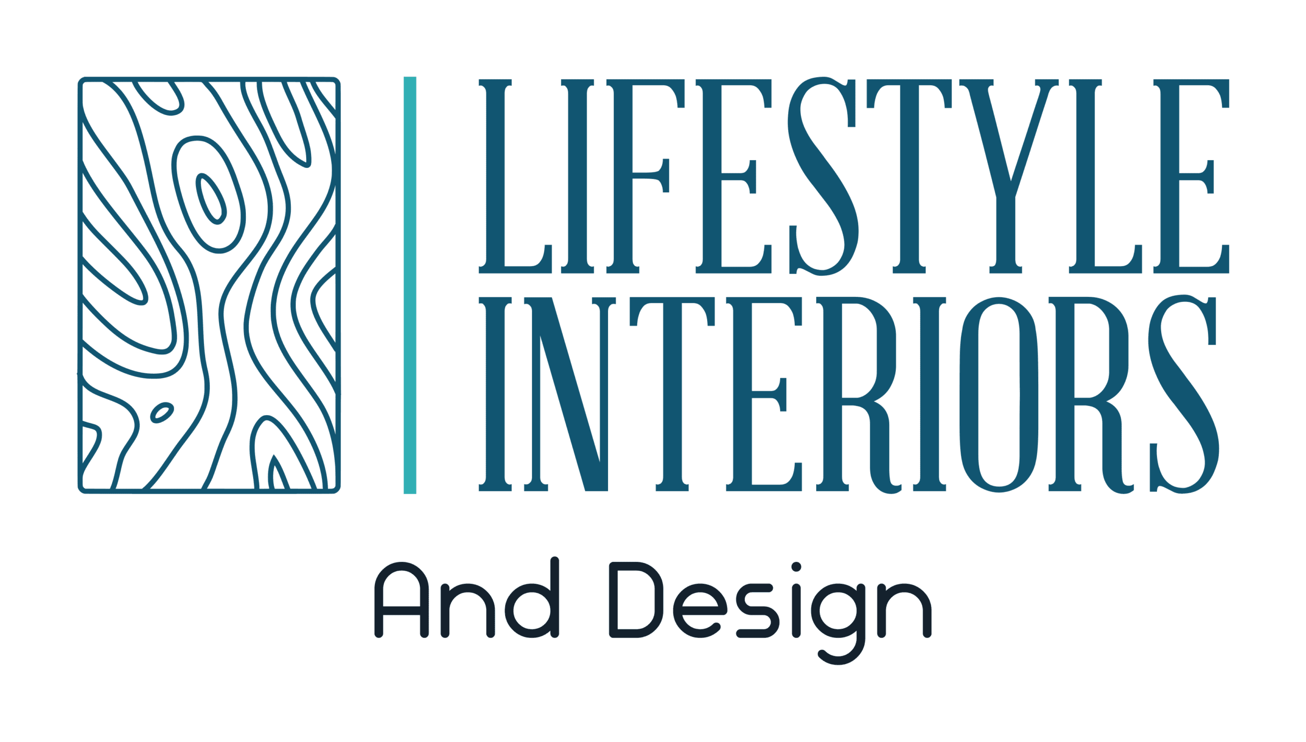 Lifestyle interiors and design logo.